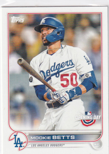 2022 TOPPS OPENING DAY #200 MOOKIE BETTS- LOS ANGELES DODGERS