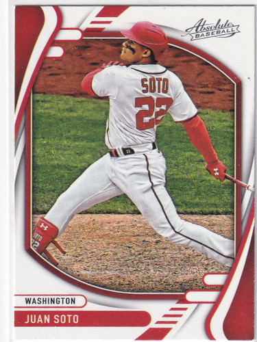 2022 ABSOLUTE #36 JUAN SOTO- WASHINGTON NATIONALS
