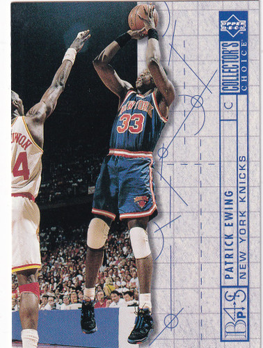 1994 UPPER DECK #389 PATRICK EWING BLUEPRINT- NEW YORK KNICKS