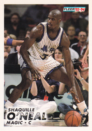 1993 FLEER #149 SHAQUILLE ONEAL- ORLANDO MAGIC