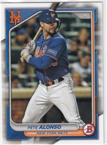 2024 BOWMAN #72 PETE ALONZO- NEW YORK METS