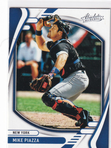 2022 ABSOLUTE #91 MIKE PIAZZA- NEW YORK METS