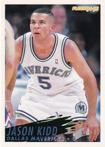 1995 FLEER #268 JASON KIDD- DALLAS MAVERICKS