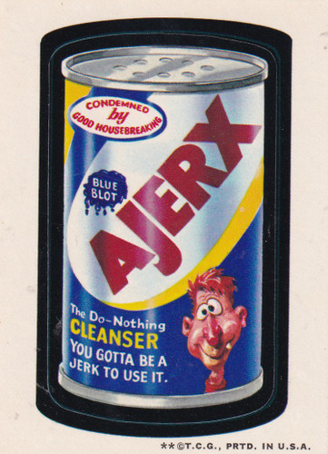 1973 WACKY PACKAGES AJERX- WACKY PACKAGES