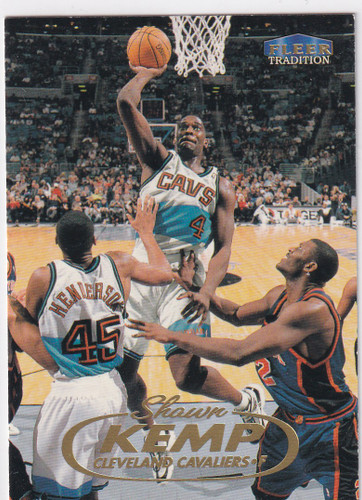 1998 FLEER #101 SHAWN KEMP- CLEVELAND CAVALIERS