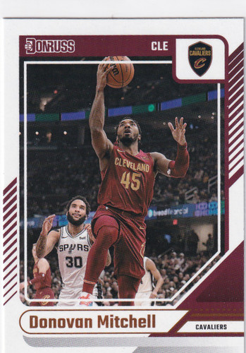 2024-25 DONRUSS #110 DONOVAN MITCHELL- CLEVELAND CAVALIERS