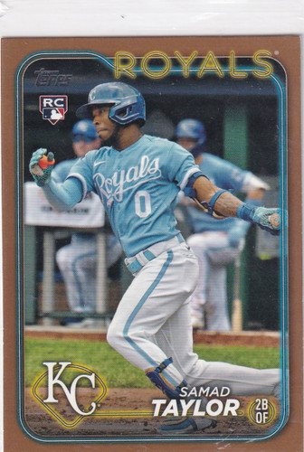2024 TOPPS SERIES ONE #32 SAMAD TAYLOR /2024- KANSAS CITY ROYALS