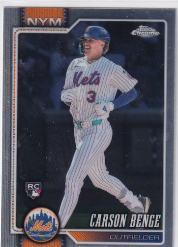 2026 TOPPS CHROME #87 CARSON BENGE- DETROIT TIGERS