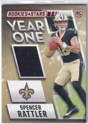2024 ROOKIE AND STARS #YO-SRR SPENCER RATTLER RED- NEW ORLEANS SIANTS