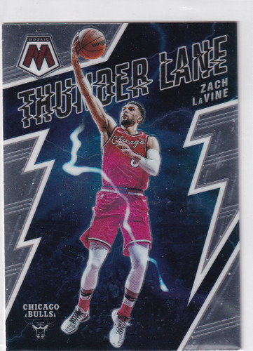 2021-22 MOSAIC #10 ZACH LAVINE THUNDER LANE- CHICAGO BULLS
