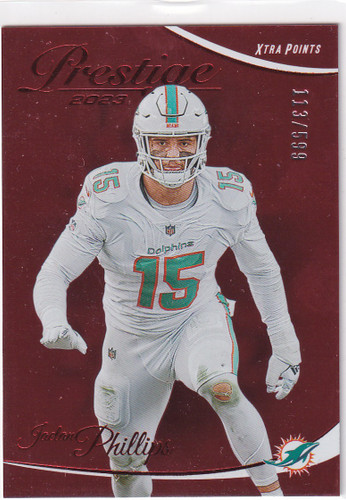 2023 PRESTIGE #179 JAELAN PHILLIPS RED /599- MIAMI DOLPHINS