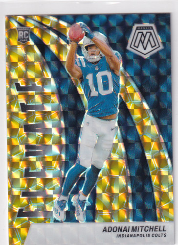 2024 MOSAIC #6 ADONAI MITCHELL YELLOW ELEVATE 60/89- INDIANAPOLIS COLTS