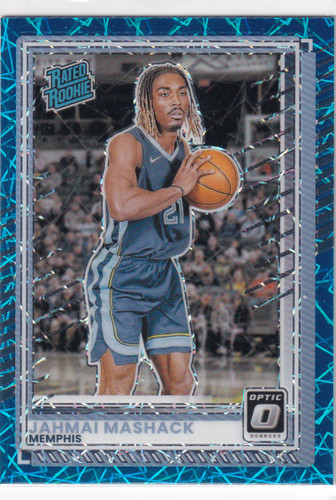 2025-26 DONRUSS #44 JAHMAI MASHACK BLUE VELOCITY /25- MEMPHIS GRIZZLIES
