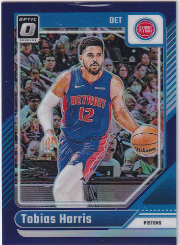 2024-25 DONRUSS OPTIC #24 TOBIAS HARRIS PURPLE- DETROIT PISTONS