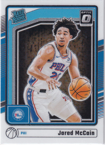 2024-25 DONRUSS OPTIC #270 JARED MCCAIN- PHILADELPHIA 76ERS