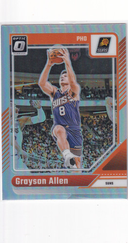 2024-25 DONRUSS OPTIC #90 GRAYSON ALLEN SILVER- PHEONIX SUNS