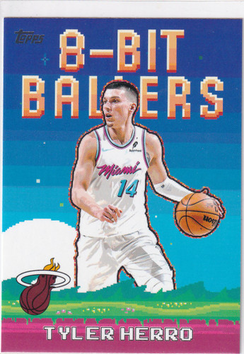 2025 TOPPS #8B-2 TYLER HERRO POWER PLAYERS- MIAMI HEAT