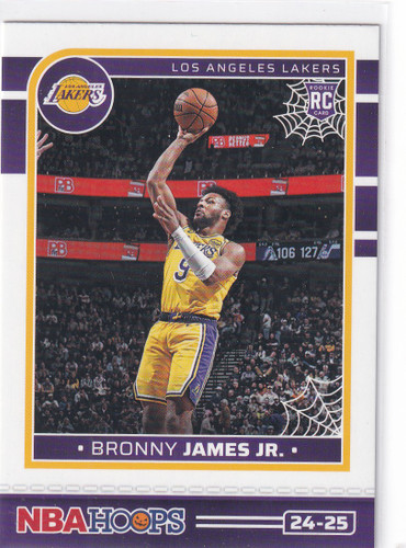 2024-25 HAUNTED HOOPS #279 BRONNY JAMES JR- LOS ANGELES LAKERS