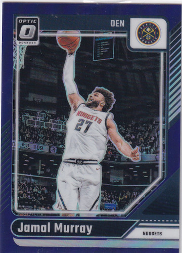 2024-25 DONRUSS OPTIC #138 JAMAL MURRAY PURPLE- DENVER NUGGETS