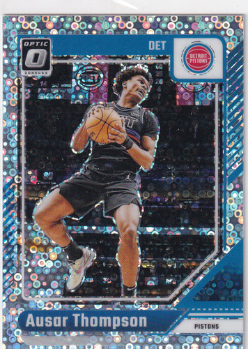 2024-25 DONRUSS OPTIC #143 AUSAR THOMPSON DISCO- DETROIT PISTONS