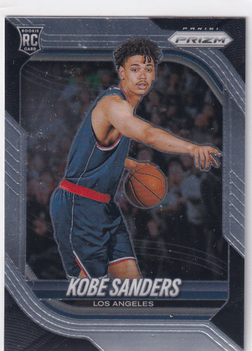 2025-26 PRIZM #40 KOBE SANDERS- LOS ANGELES CLIPPERS