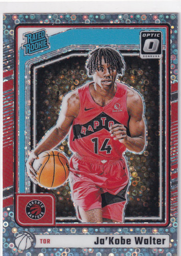 2024-25 DONRUSS OPTIC #283 JAKOBE WALTER DISCO- TORONTO RAPTORS