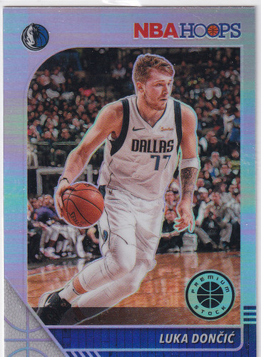 2019-20 PREMIUM STOCK #39 LUKA DONCIC SILVER- DALLAS MAVERICKS