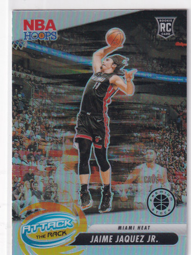 2023-24 PREMIUM STOCK #1 JAMIE JAQUEZ JR ATTACK SILVER- MIAMI HEAT