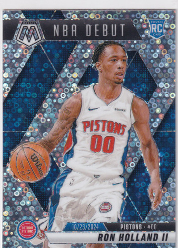 2024-25 DONRUSS OPTIC #258 RON HOLLAND DISCO- DETROIT PISTONS