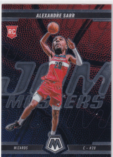 2024-25 MOSAIC #20 ALEXANDRE SARR JAM MASTERS- WASHINGTON WIZARDS