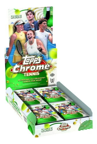 2026 Topps Chrome Tennis Hobby Box