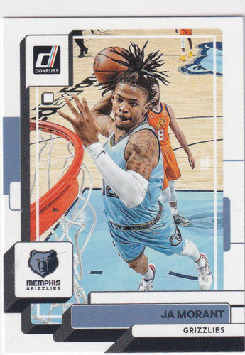 2022-23 DONRUSS #156 JA MORANT- MEMPHIS GRIZZLIES