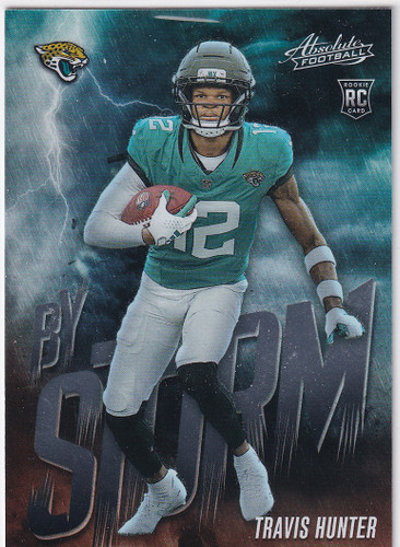 2025 ABSOLUTE #17 TRAVIS HUNTER BY STORM- JACKSONVILLE JAGUARS