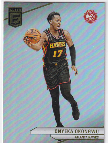 2023-24 DONRUSS ELITE #175 ONYEKA OKONGWU HOLO- ATLANTA HAWKS