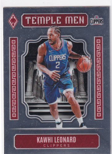 2023-24 PHOENIX #12 KAWHI LEONARD TEMPLE MEN- LOS ANGELES CLIPPERS
