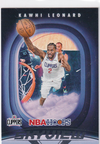 2023-24 HOOPS #8 KAWHI LEONARD SKYVIEW- LOS ANGELES CLIPPERS