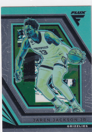 2022-23 FLUX #157 JAREN JACKSON JR BLUE- MEMPHIS GRIZZLIES