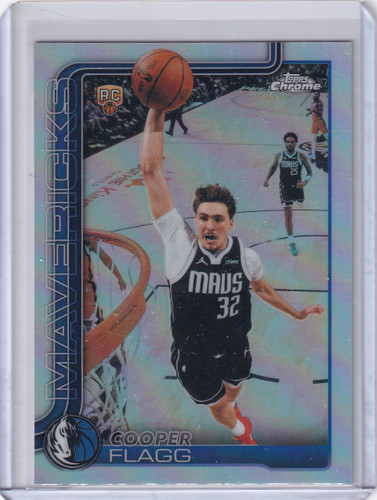 2025-26 Topps Chrome Update Refractor #151 Cooper Flagg - Mavericks