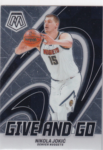 2023-24 MOSAIC #6 NIKOLA JOKIC GIVE AND GO- DENVER NUGGETS