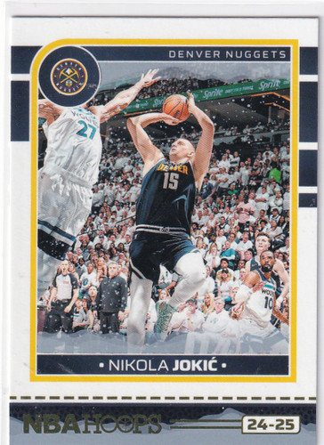 2024-25 HOOPS #12 NIKOLA JOKIC WINTER- DENVER NUGGETS