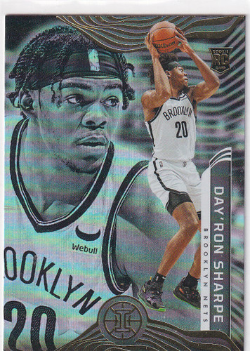 2021-22 ILLUSIONS #179 DAYRON SHARPE HOLO- BROOKLYN NETS