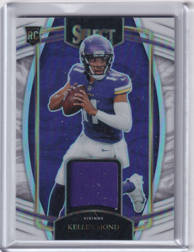2021 SELECT #RSW-KMO KELLEN MOND PATCH /75 PRIZM- MINNESOTA VIKINGS