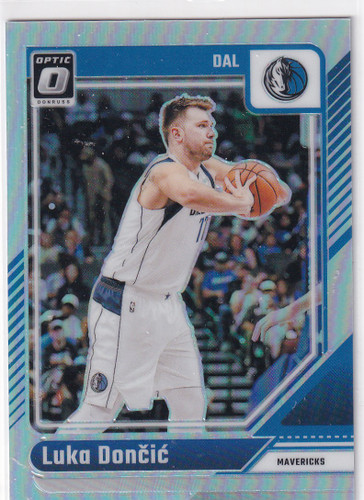 2024-25 DONRUSS OPTIC #214 LUKA DONCIC SILVER- DALLAS MAVERICKS
