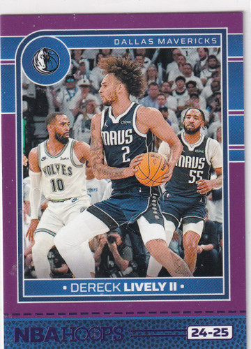 2024-25 HOOPS #228 KYRIE IRVING PURPLE- DALLAS MAVERICKS