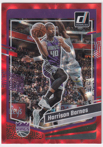 2023-24 DONRUSS #5 HARRISON BARNES RED INTERNATIONAL- SACRAMENTO KINGS