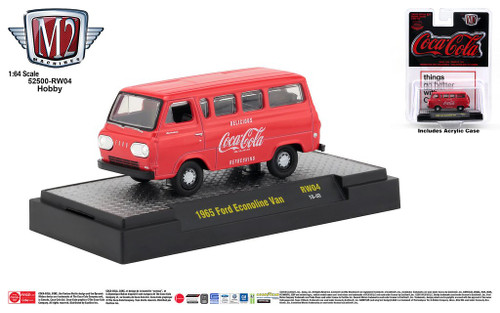 M2 Machines Coca-Cola Release RW04 1965 Ford Econoline Van