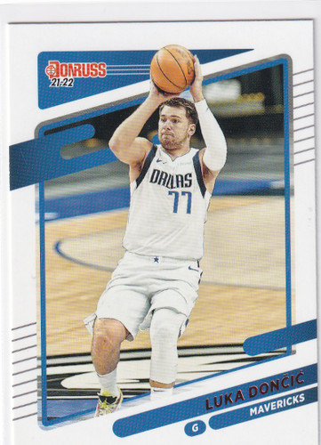 2021-22 DONRUSS #77 LUKA DONCIC- DALLAS MAVERICKS