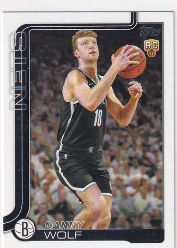 2025 TOPPS #227 DANNY WOLF- BROOKLYN NETS