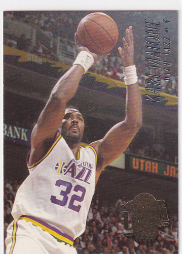 1994 FLEER ULTRA #186 KARL MALONE- UTAH JAZZ