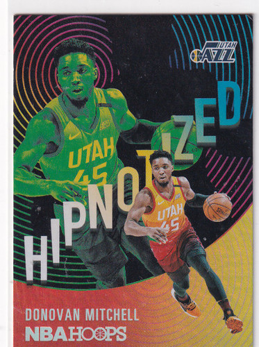 2020-21 HOOPS #10 DONOVAN MITCHELL HIPNOTIZED- UTAH JAZZ